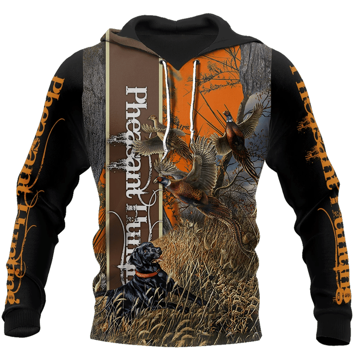 Pheasant Hunting 3D All Over Printed Shirts Hoodie For Men And Women JJ070102-Apparel-MP-Hoodie-S-Vibe Cosy™