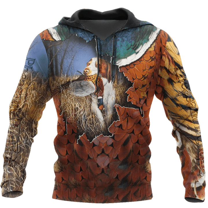 Pheasant Hunting 3D All Over Printed Shirts For Men And Women MP985-Apparel-MP-Hoodie-S-Vibe Cosy™