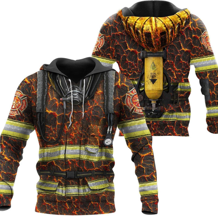 FIRE FIGHTER 3D ALL OVER PRINTED SHIRTS MP789-Apparel-MP-Hoodie-S-Vibe Cosy™