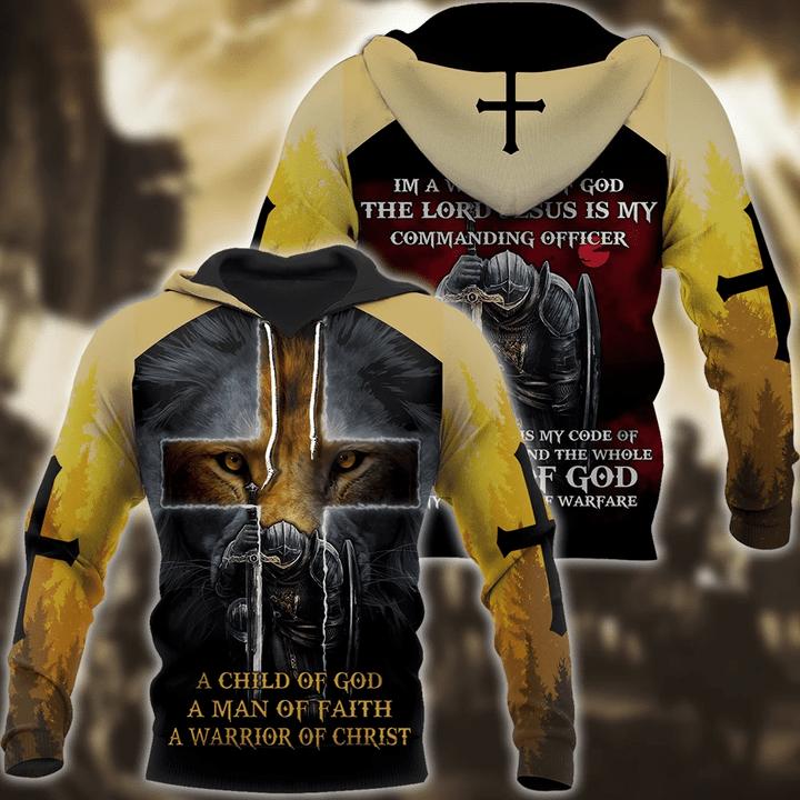 Knight God Jesus 3D All Over Printed Shirt Hoodie For Men And Women JJ240302-Apparel-MP-Hoodie-S-Vibe Cosy™