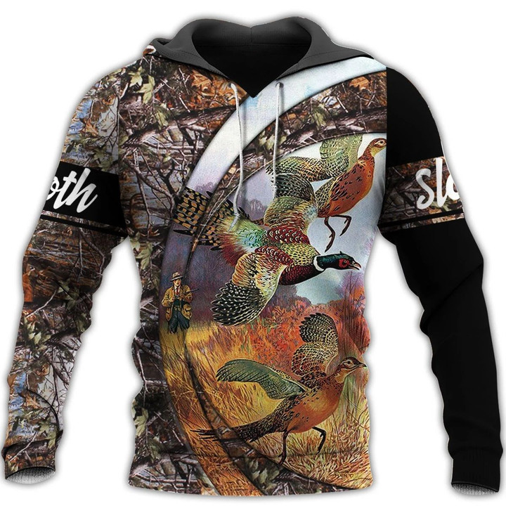 Pheasant Hunting 3D All Over Printed Shirts Hoodie For Men And Women MP989-Apparel-MP-Hoodie-S-Vibe Cosy™