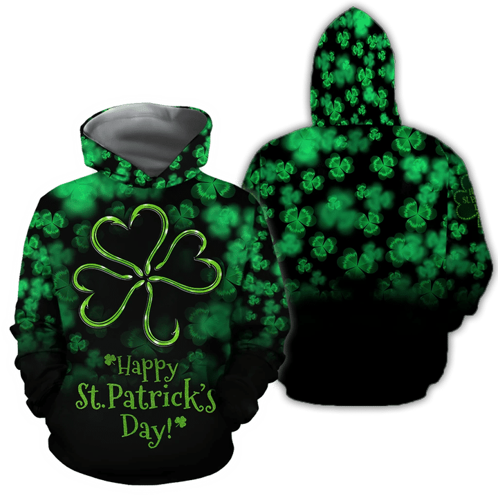 Happy St Patrick's Day Irish Hoodie T-Shirt Sweatshirt for Men and Women Pi170204-Apparel-NM-Hoodie-S-Vibe Cosy™