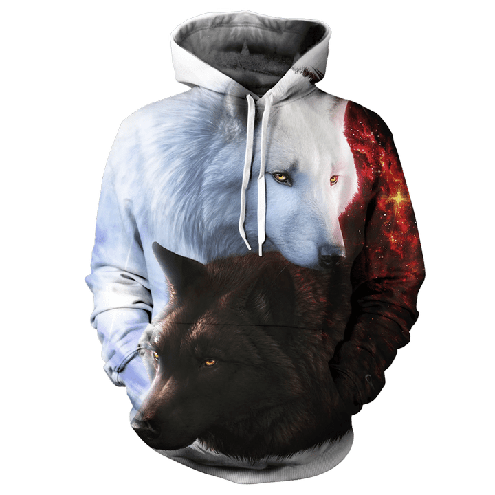 Song of Fire and Ice Wolves Unisex Pullover Hoodie