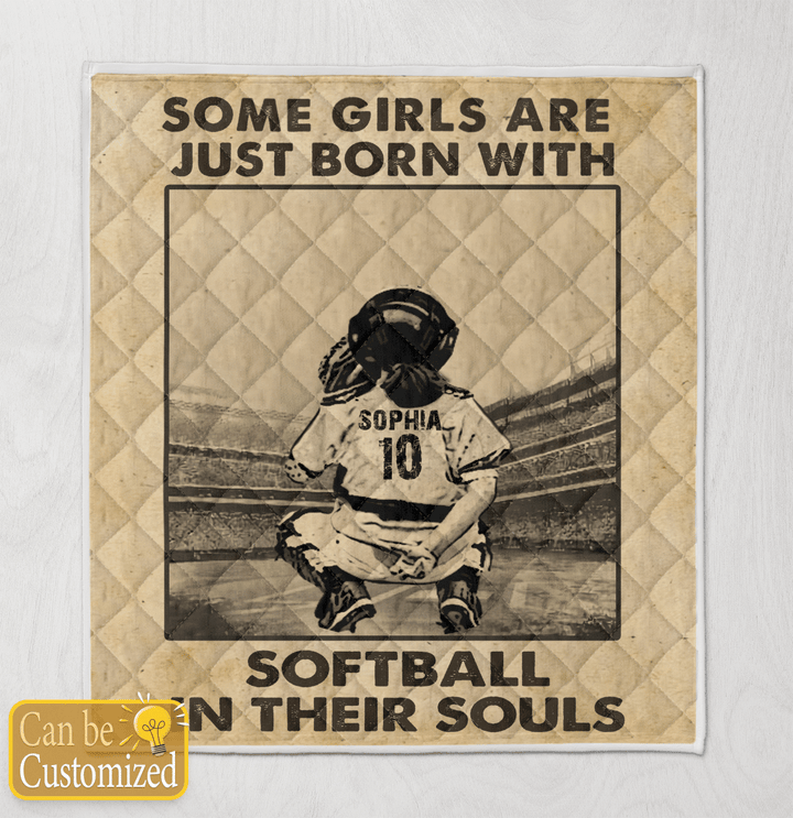 Softball In Their Souls Quilt - SB03