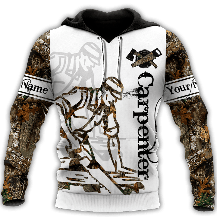 Personalized Name Carpenter 3D All Over Printed Unisex Shirts Tattoo