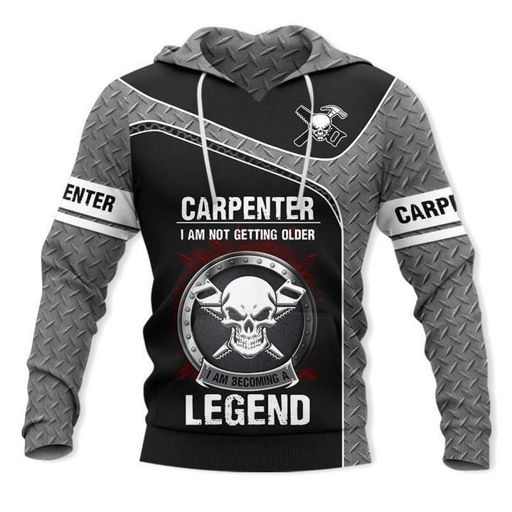 Personalized Name Premium Carpenter 3D All Over Printed Unisex Shirts Becoming Legend