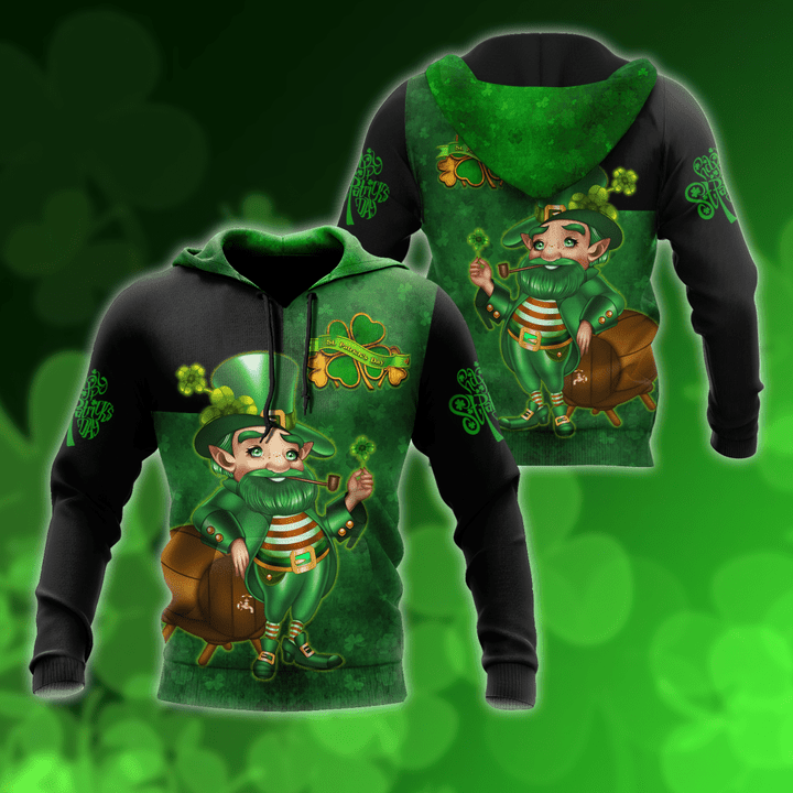 Irish 3D All Over Printed Unisex Shirts Saint Patrick's Day Shamrock