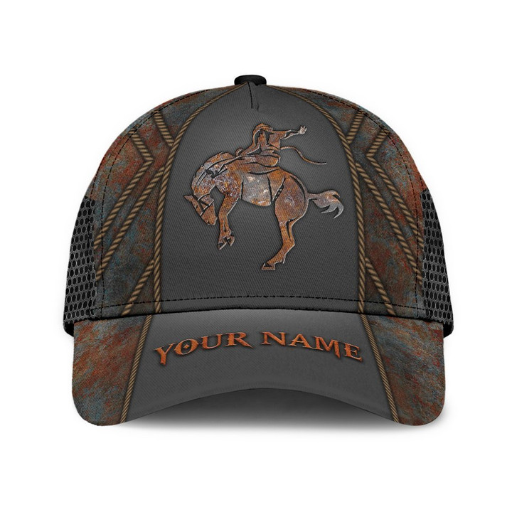 Personalized Name Rodeo Classic Cap Horse Riding Vintage