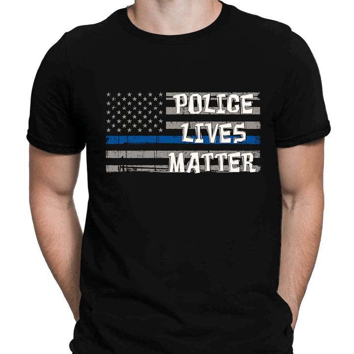 Police Lives Matter Thin Blue Lines Policeman T-shirt Special Gift