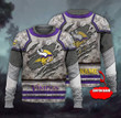 Minnesota Vikings Personalized All Over Printed 612