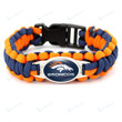 Denver Broncos Woven Bracelets