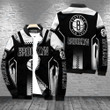 Brooklyn Nets Personalized Bomber Jacket BG54