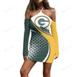 Green Bay Packers Halter Lace-up Dress 37