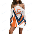 Chicago Bears Halter Lace-up Dress 41