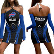 Buffalo Bills Halter Lace-up Dress 54