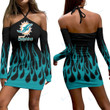 Miami Dolphins Halter Lace-up Dress 60