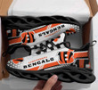 Cincinnati Bengals Personalized Yezy Running Sneakers BG295