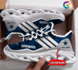 Dallas Cowboys Personalized Yezy Running Sneakers BG324