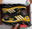 Green Bay Packers Personalized Yezy Running Sneakers BG321