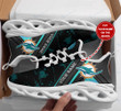 Miami Dolphins Personalized Yezy Running Sneakers BG345