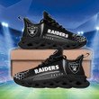 Las Vegas Raiders Yezy Running Sneakers BG358