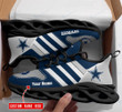 Dallas Cowboys Personalized Yezy Running Sneakers BG425
