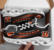 Cincinnati Bengals Yezy Running Sneakers BG439