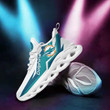 Miami Dolphins Yezy Running Sneakers BG445