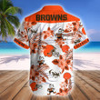 Cleveland Browns Button Shirts BG232
