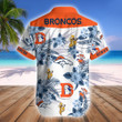 Denver Broncos Button Shirts BG234