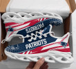 New England Patriots Yezy Running Sneakers BG497