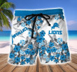 Detroit Lions Hawaii Shirt & Shorts BG335