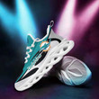 Miami Dolphins Yezy Running Sneakers BG765
