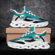 Miami Dolphins Yezy Running Sneakers BG765