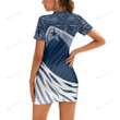 Dallas Cowboys Casual Short Sleeve Bodycon Mini Dress BG29
