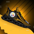 Pittsburgh Steelers Personalized Yezy Running Sneakers BG849