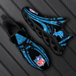 Detroit Lions Personalized Yezy Running Sneakers BG865