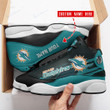 Miami Dolphins Personalized AJD13 Sneakers BG86