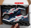 New England Patriots Personalized Yezy Running Sneakers BB144