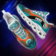 Miami Dolphins Yezy Running Sneakers BB183