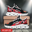 Kansas City Chiefs Personalized Yezy Running Sneakers BB705