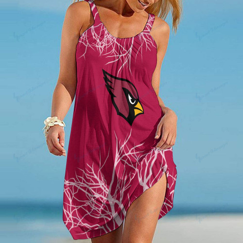 Arizona Cardinals Beach Dress 101