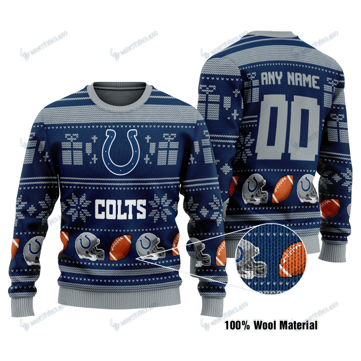 Indianapolis Colts Woolen Sweater 205