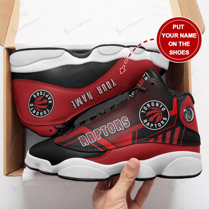 Toronto Raptors Personalized AJD13 Sneakers BG52