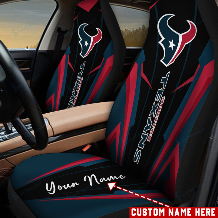 Houston Texans Personalized Car Seat Covers BG03