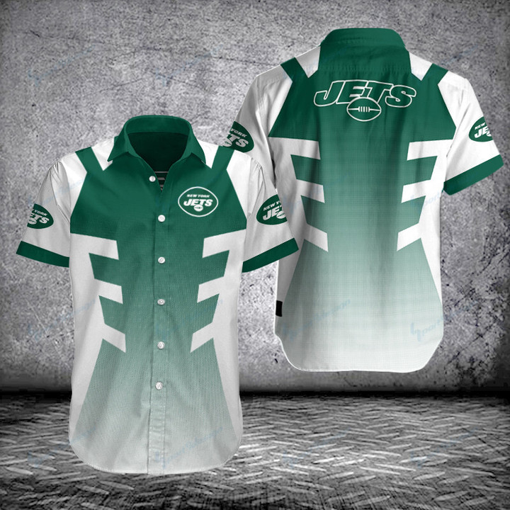 New York Jets Button Shirts BG21