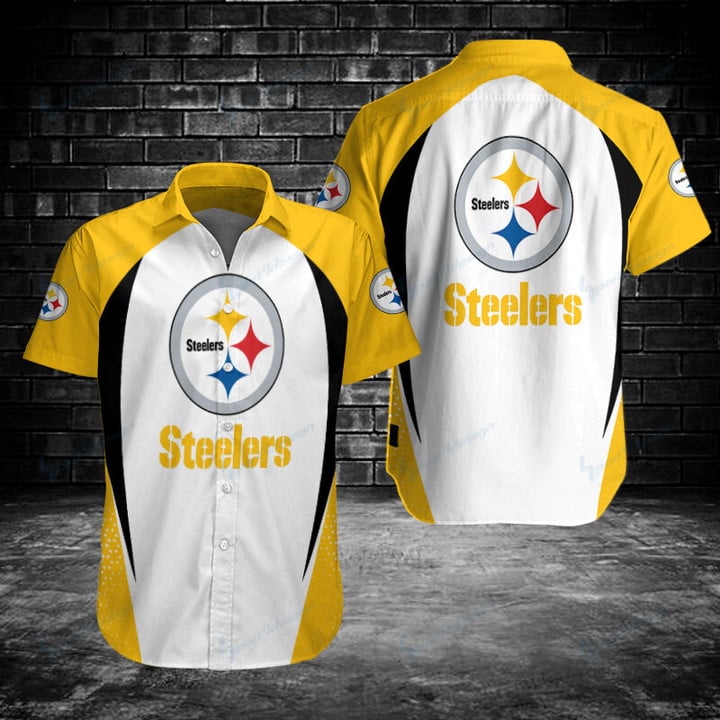 Pittsburgh Steelers Button Shirts BG94