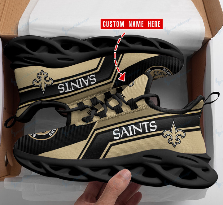 New Orleans Saints Personalized Yezy Running Sneakers BG468