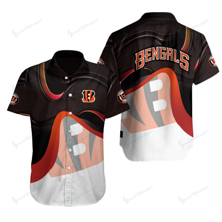 Cincinnati Bengals Button Shirts BG291