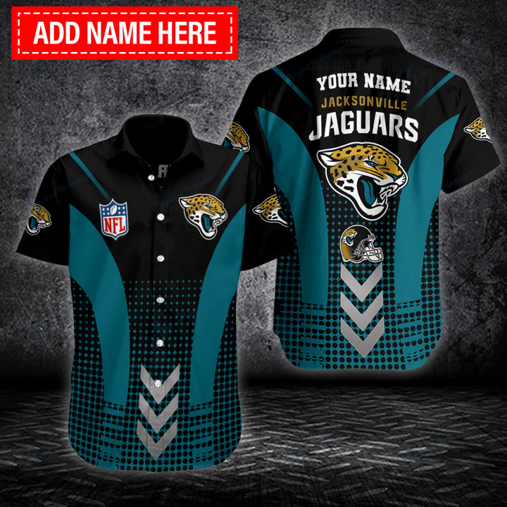 Jacksonville Jaguars Personalized Button Shirts BG304